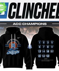 Duke Men’s Basketball ACC Champions Nike 2025 Limited Hoodie