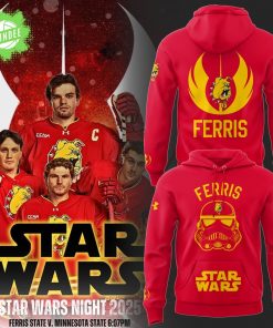 Ferris State Hockey x Star Wars Night Limited Edition 2025 Hoodie
