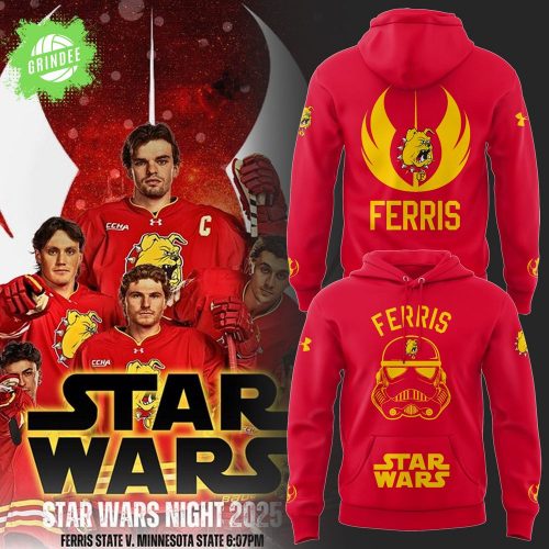 Ferris State Hockey x Star Wars Night Limited Edition 2025 Hoodie