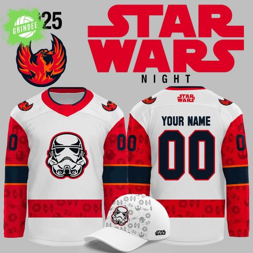 Firebirds x Star Wars Hockey Jersey Limited Edition 24-25 Season