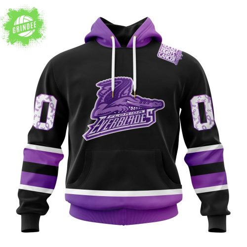 Florida Everblades Hockey Fights Cancer NHL Collection Hoodie 2025