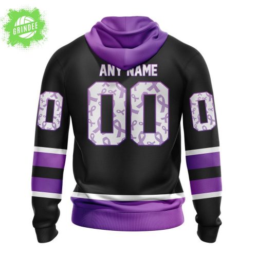 Florida Everblades Hockey Fights Cancer NHL Collection Hoodie 2025