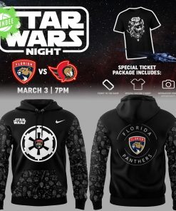 Florida Panthers NHL Star Wars Night Limited Edition Hoodie – 2025