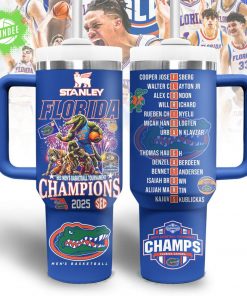 Florida SEC Men’s Basketball Champions 2025 Handle Tumbler Special
