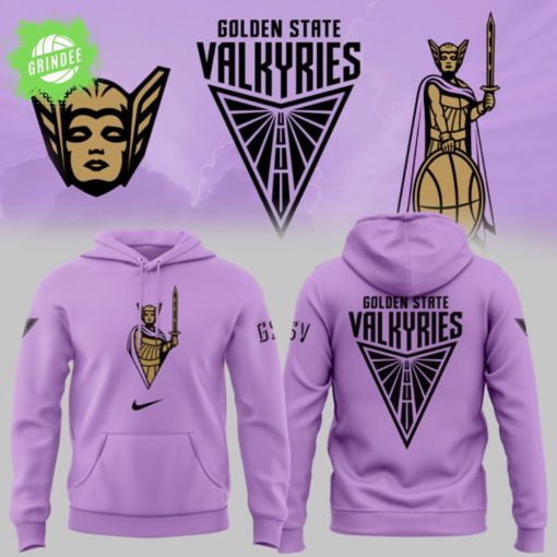 Golden State Valkyries Fan Collection Purple Hoodie 2025 Limited