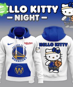 Golden State Warriors x Hello Kitty Limited Edition Hoodie – 2025