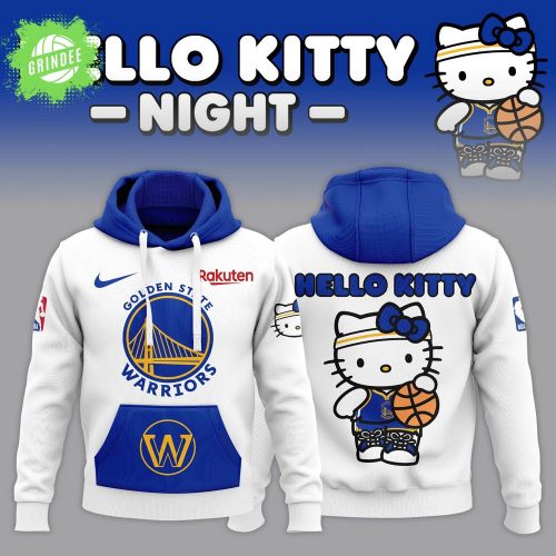 Golden State Warriors x Hello Kitty Limited Edition Hoodie – 2025