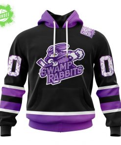 Greenville Swamp Rabbits Hockey Fights Cancer Limited Edition Hoodie 2025