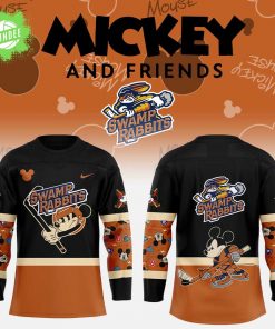 Greenville Swamp Rabbits Mickey & Friends Hockey Jersey Disney Special Edition