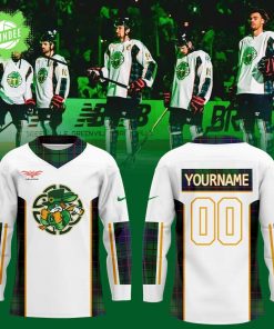 Greenville Swamp Rabbits St. Patrick’s Day Custom Hockey Jersey 2025 For Fans
