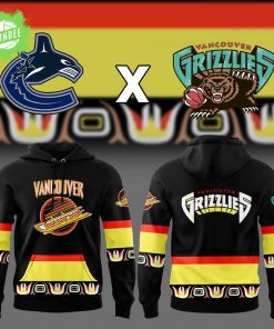 Grizzlies x Vancouver Canucks Limited Edition Hoodie – NBA x NHL Crossover