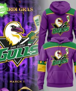 Gulls Mardi Gras Hoodie 2024-2025 Limited Edition
