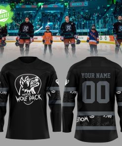 Hartford Wolf Pack Emo Night Jersey Custom Name & Number 2025