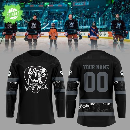 Hartford Wolf Pack Emo Night Jersey Custom Name & Number 2025