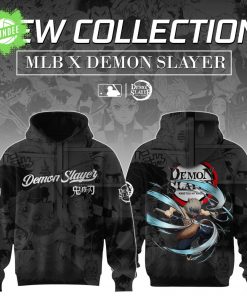 Hashibira Inosuke Demon Slayer x MLB Baseball Hoodie Limited Edition