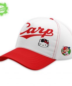 Hiroshima Carp x Hello Kitty Day-Night Limited Edition Fan Hat