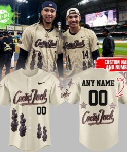 Houston Astros MLB x Nike “Cactus Jack HBCU” Custom Jersey 2025 Limited Edition