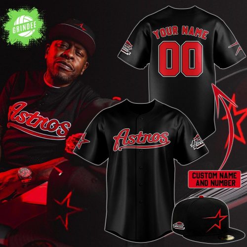 Houston Astros Scarface 30th Anniversary Baseball Jersey