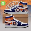 Houston Astros Team Official Pink Barbie Air Jordan 1 Custom Shoes 2025