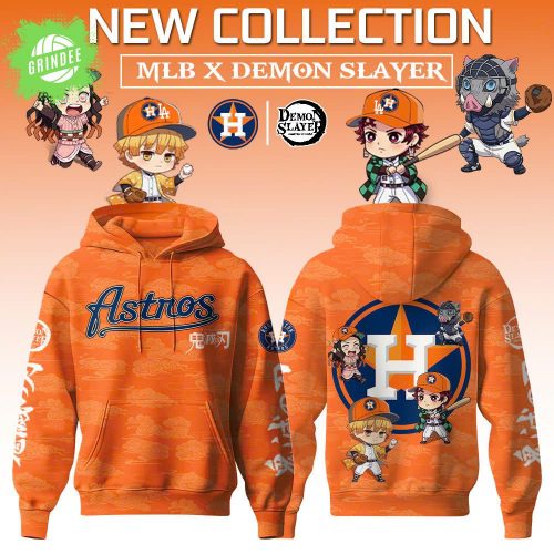 Houston Astros X Demon Slayer New Collection MLB Hoodie 2025