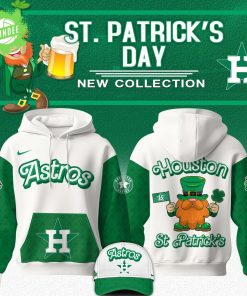 Houston Astros X St. Patrick’s Day Limited Edition MLB Hoodie 2025