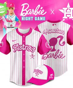 Houston Astros x Barbie Night Game Baseball Jersey Limited Edition 2025