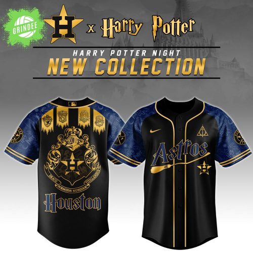 Houston Astros x Harry Potter Night Game New Collection Baseball Jersey 2025