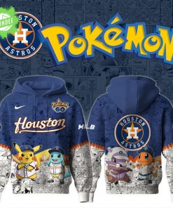Houston Astros x Pokémon Special Edition 2025 Hoodie for Fans