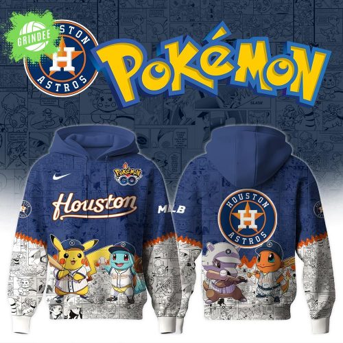 Houston Astros x Pokémon Special Edition 2025 Hoodie for Fans