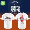 Boston Red Sox x Takashi Murakami MLB World Tour Tokyo Series White Baseball Jersey 2025