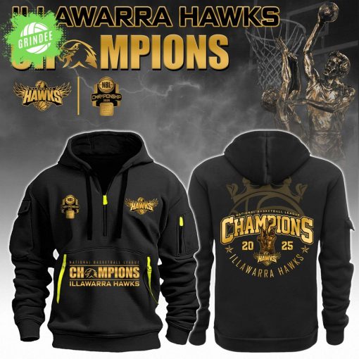 Illawarra Hawks NBL Champions Limited Edition New Hoodie 2025