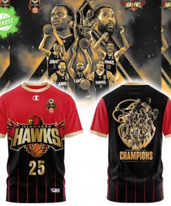 Illawarra Hawks NBL25 Finals Champion T-Shirt – Basketball Fan Edition