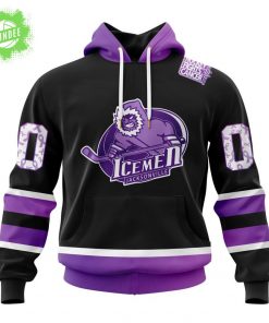 Jacksonville Icemen Cancer Support Awareness Hoodie 2025
