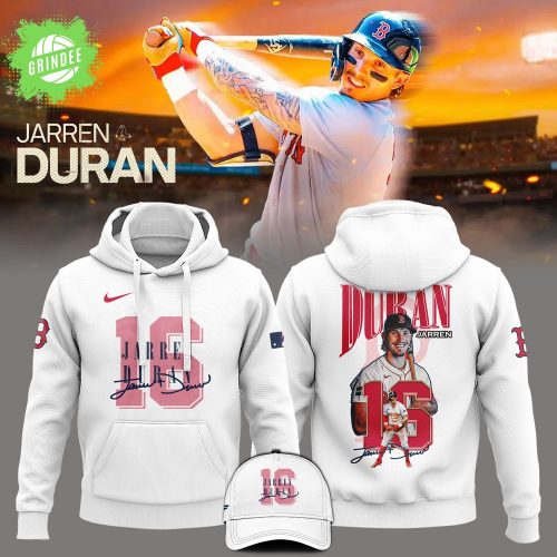 Jarren Duran Signature Hoodie Limited Edition 2025