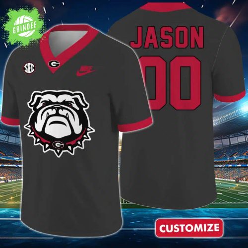 Jason Custom Football V-Neck Jersey Limited Edition