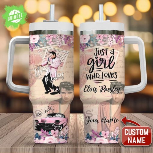 Just A Girl Who Loves Elvis Presley Tumbler – Personalized Gift For Fans