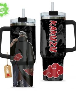 Kakuzu Naruto Anime Custom Stanley Quencher 40oz Tumbler with Handle