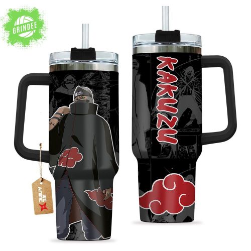 Kakuzu Naruto Anime Custom Stanley Quencher 40oz Tumbler with Handle