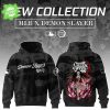 Kibutsuji Muzan Demon Slayer x MLB Baseball Hoodie Limited Edition