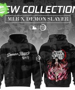 Kamado Nezuko Demon Slayer x MLB Baseball Hoodie Limited Edition