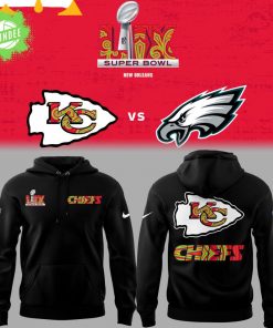 Kansas City Chiefs 2025 Super Bowl LIX Nike Limited Hoodie Black