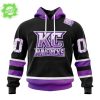 Kalamazoo Wings Cancer Awareness Special Drop Hoodie 2025