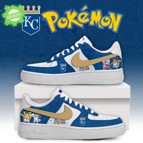 Kansas City Royals x Pokémon Go AF1 Shoes H34 Editions MLB Sneaker