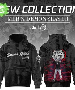 Kibutsuji Muzan Demon Slayer x MLB Baseball Hoodie Limited Edition