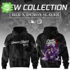 Kibutsuji Muzan Demon Slayer x MLB Baseball Hoodie Limited Edition