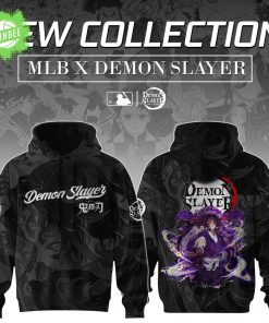 Kokushibo Demon Slayer x MLB Baseball Hoodie Limited Edition