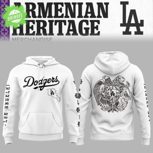 LA Dodgers x Armenian Heritage Hoodie 2025 Limited Edition