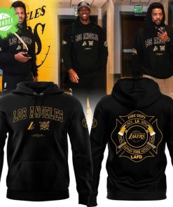 LAFD Firefighters Logo Hoodie 2025 Special Tribute Edition