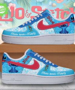 Lilo And Stitch Ohana Means Family Air Force 1 Sneakers
