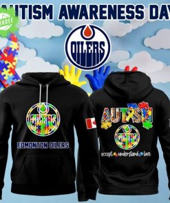Limited Autism Awareness etmonton oilers Hoodie 2025